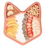 Babymoov Eats' ISY Silicone Suction Animal Plate - Fox