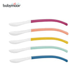 Babymoov 2nd Age Baby Spoon - Set of 5 (Multi Color)