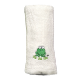 CrokCrokFrok Bamboo Towel for Baby & Kids - White - Small