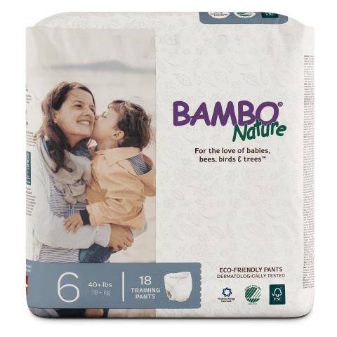 Bambo Nature Training Pants [Size 6 / 18+kg] 19pcs/pack – Babyken Singapore