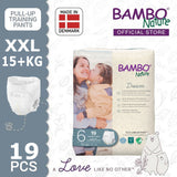 Bambo Nature Training Pants [Size 6 / 15+kg] 19pcs/pack