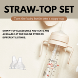 Haenim All-in-One PPSU Bottle with One-Touch Straw Cap (150ml)