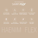 Haenim F5 Smart Flex UV Sterilizer (Ivory)