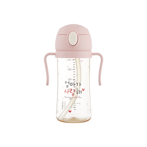 Haenim All-in-One PPSU Bottle with One-Touch Straw Cap (250ml)