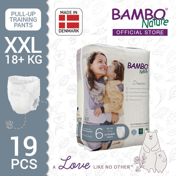 Bambo Nature Training Pants [Size 6 / 18+kg] 19pcs/pack – Babyken Singapore