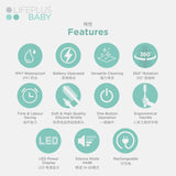 Lifeplus Baby Electric Baby Bottle Brush
