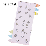 Bed-Time Buddy™ Case Small Star & Sheepz Pink with Color & Stripe tag - Small