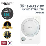 Haenim 3G+ (White Metal) Smart View UVC-LED Electric Sterilizer