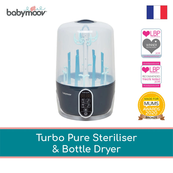 Babymoov Turbo Pure Steriliser and Bottle Dryer with HEPA Technology Babyken Singapore