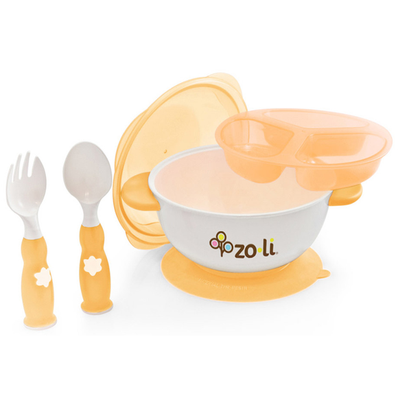 Zoli Stuck Suction Bowl Feeding Kit (2 Designs)