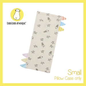 Bed-Time Buddy™ Case Small Star & Sheepz Yellow with Color & Stripe tag - Small