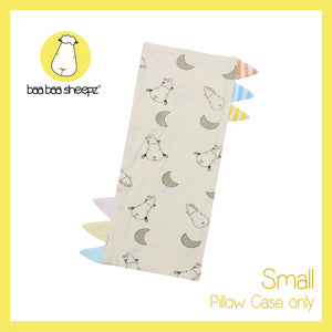 Bed-Time Buddy™ Case Small Moon & Sheepz Yellow with Color & Stripe tag - Small