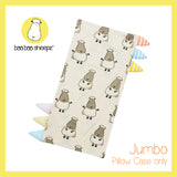 Bed-Time Buddy™ Case Big Sheepz Yellow with Color & Stripe tag - Jumbo